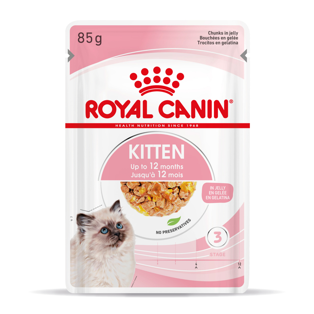 ROYAL CANIN Kitten en Gelée pour chatons de 4 à 12 mois
