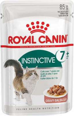Royal Canin Instinctive Nassfutter in Sauce für Katzen mit mehr als 7 Jahren