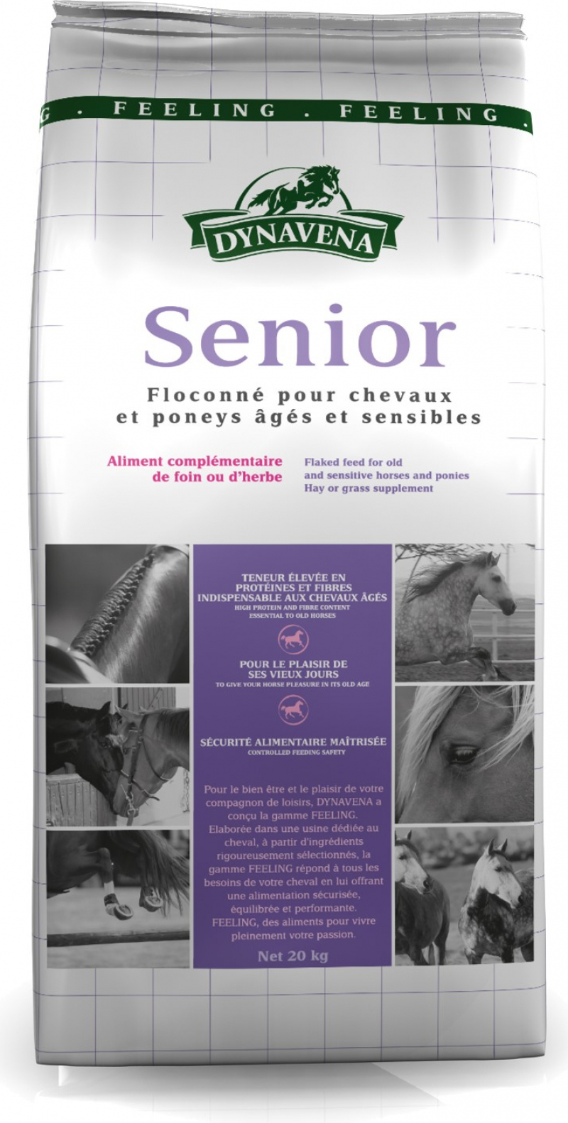 Dynavena Senior pour la mobilité des chevaux et poneys âgés et sensibles