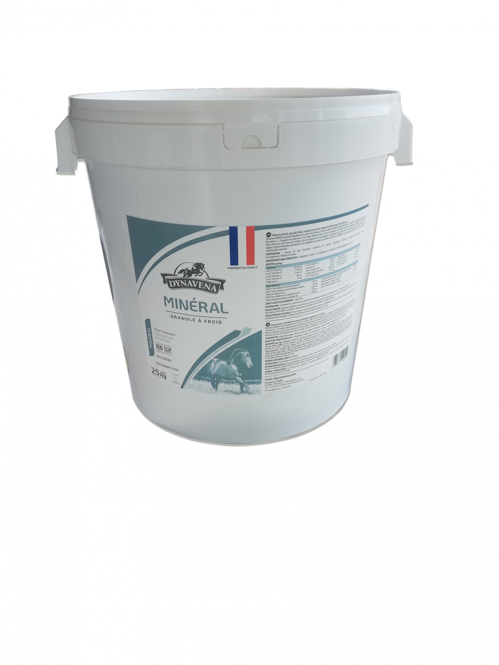 Dynavena Mineral Granulé à froid pour chevaux