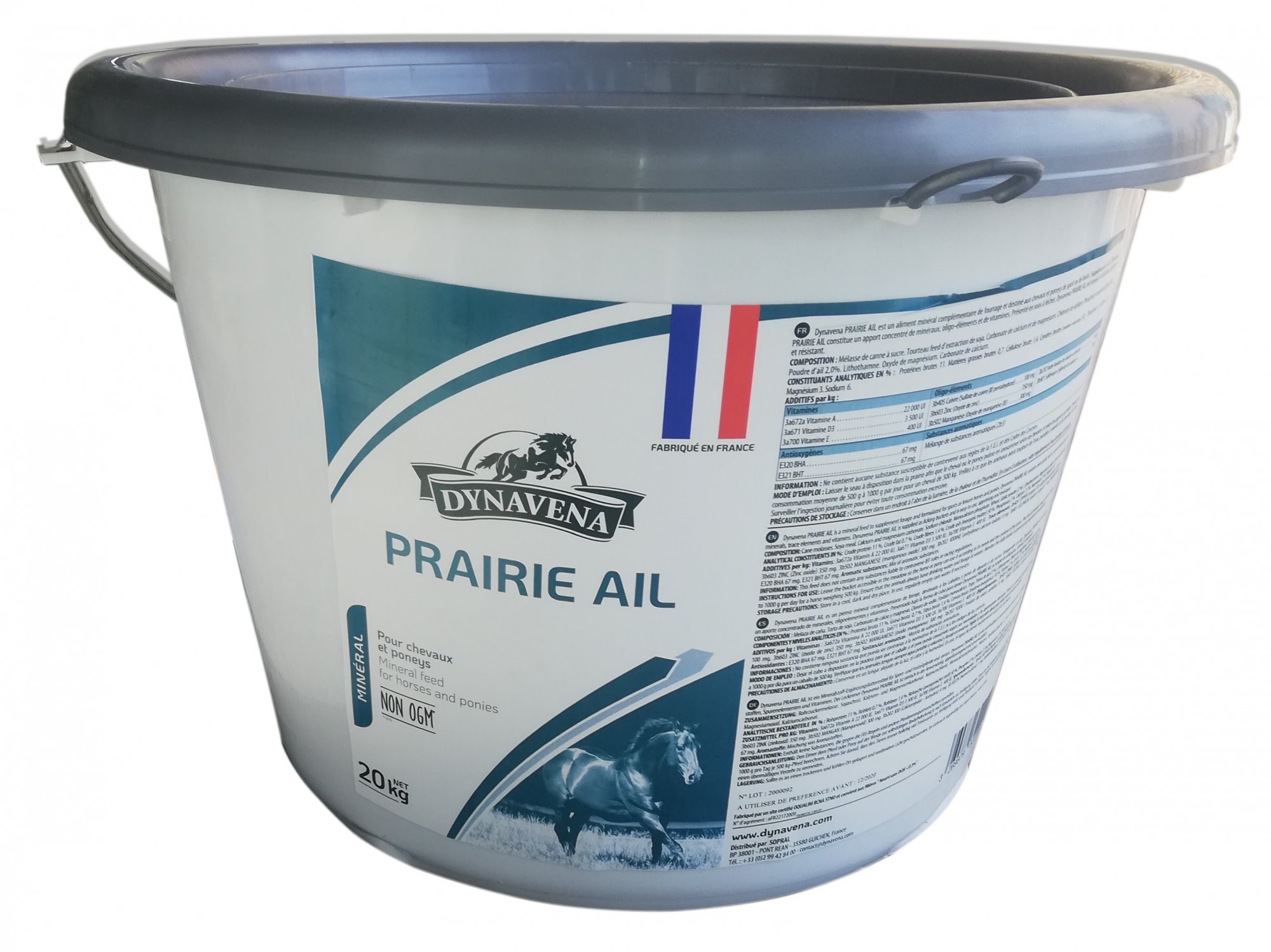 Dynavena Prairie Ail pour chevaux et poneys