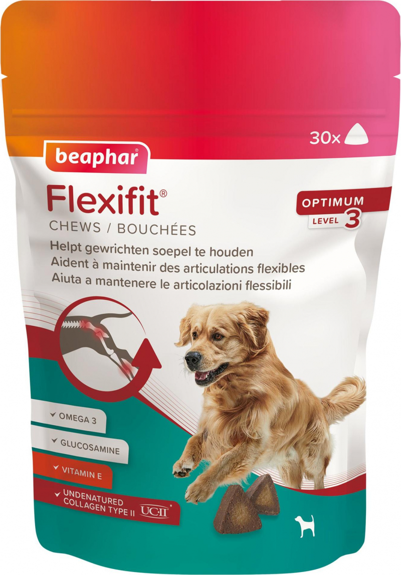 Beaphar Bouchées Flexifit® Protection des articulations pour chien - 175 g