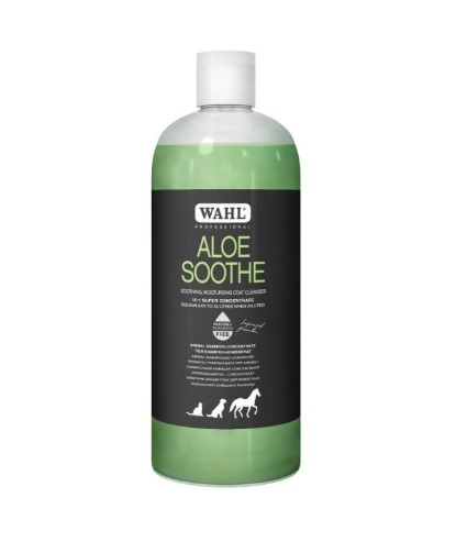 Shampoing Concentré WAHL 500ml WAHL pour poils et peaux sensibles pour chien et chat et chevaux