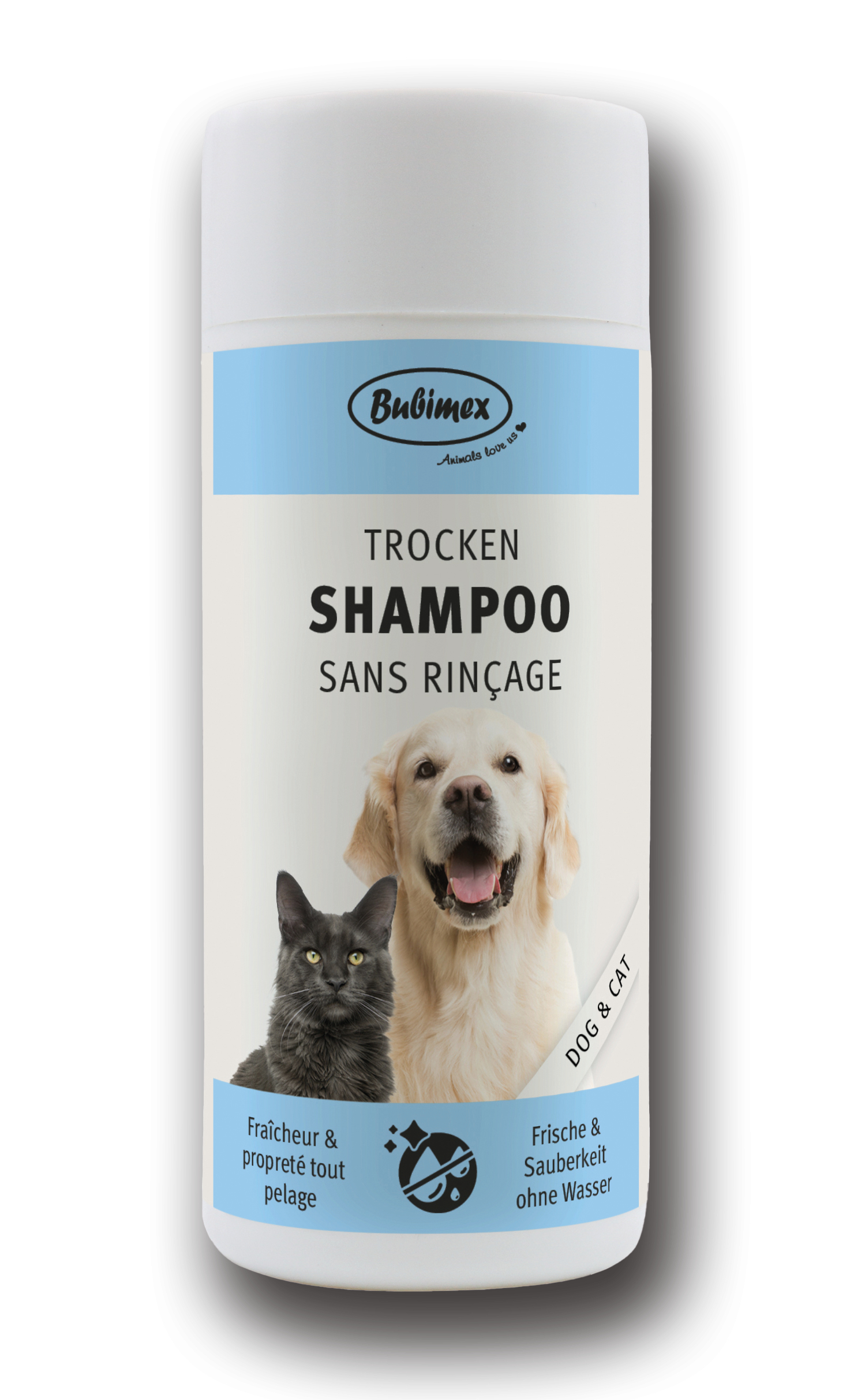 Bubimex Trockenshampoo für Hunde und Katzen