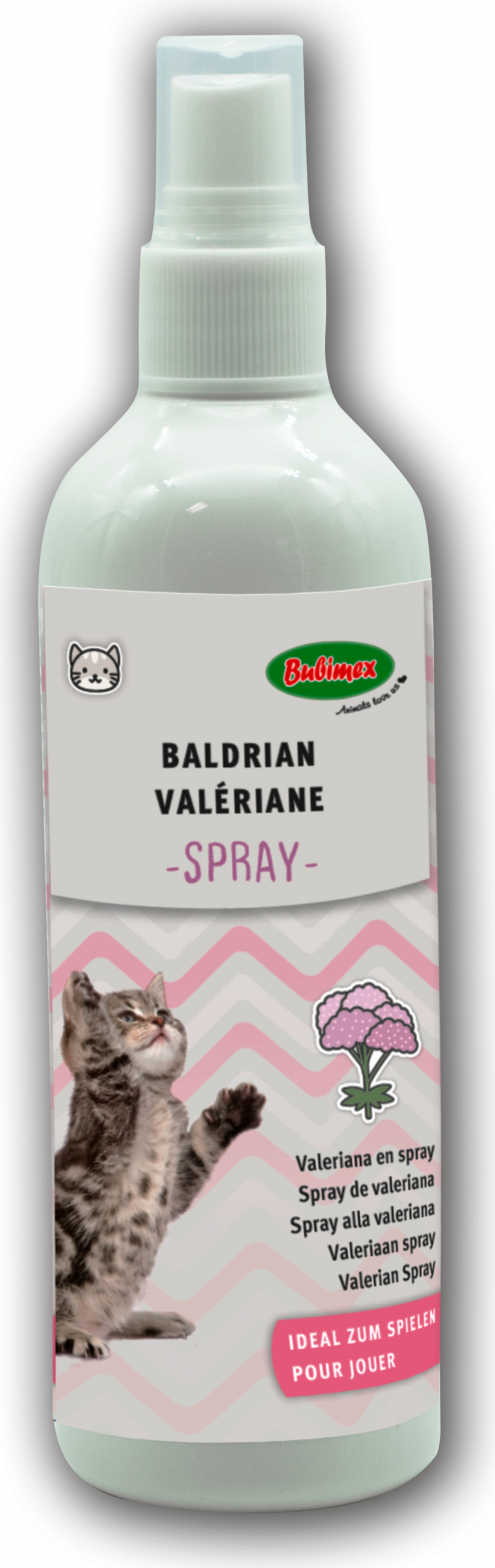 Bubimex Spray ar baldriānu dabisks stimulants kaķiem