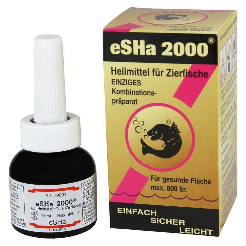 eSHa 2000 Tratamento de 18 doenças para peixes