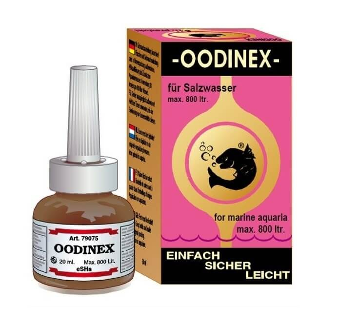 eSHa Oodinex Behandeling van 8 zeewater ziektes