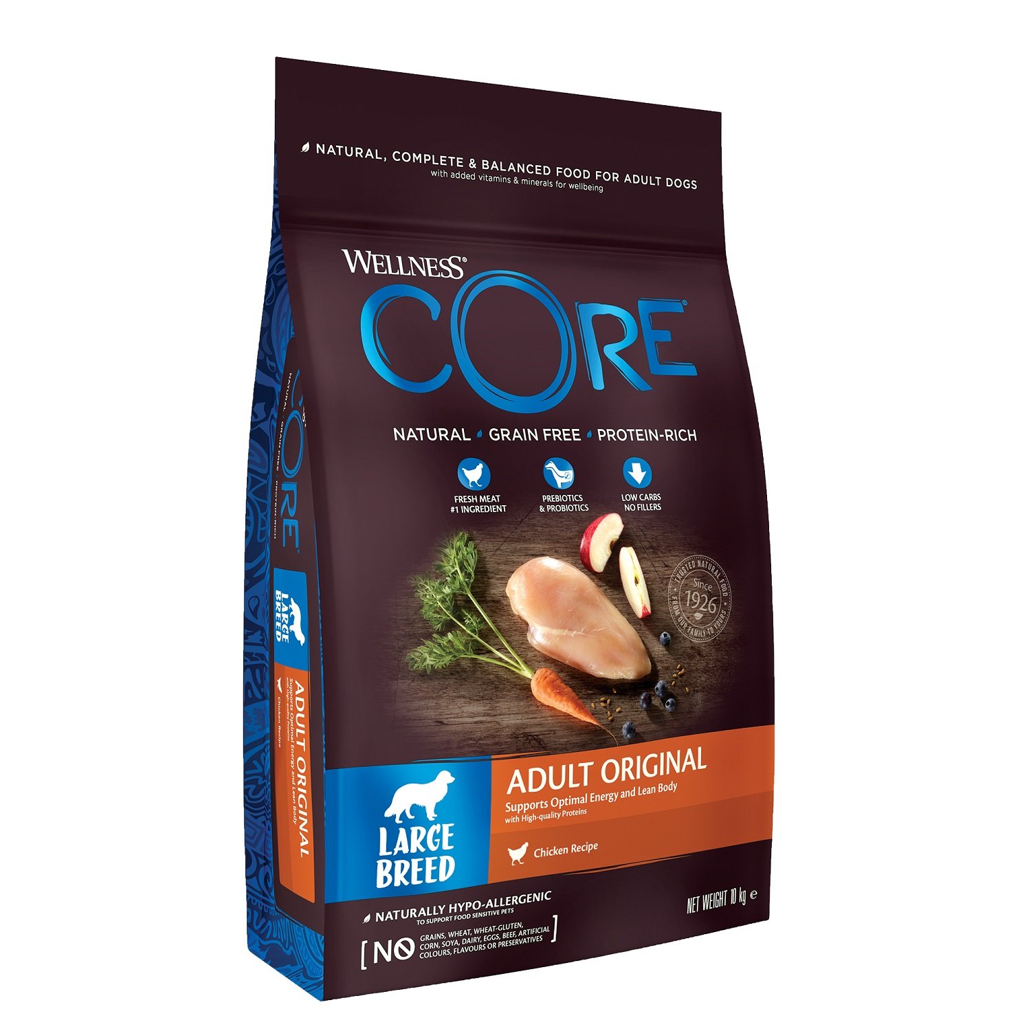 WELLNESS CORE Original Croquettes au poulet pour chien de grande race