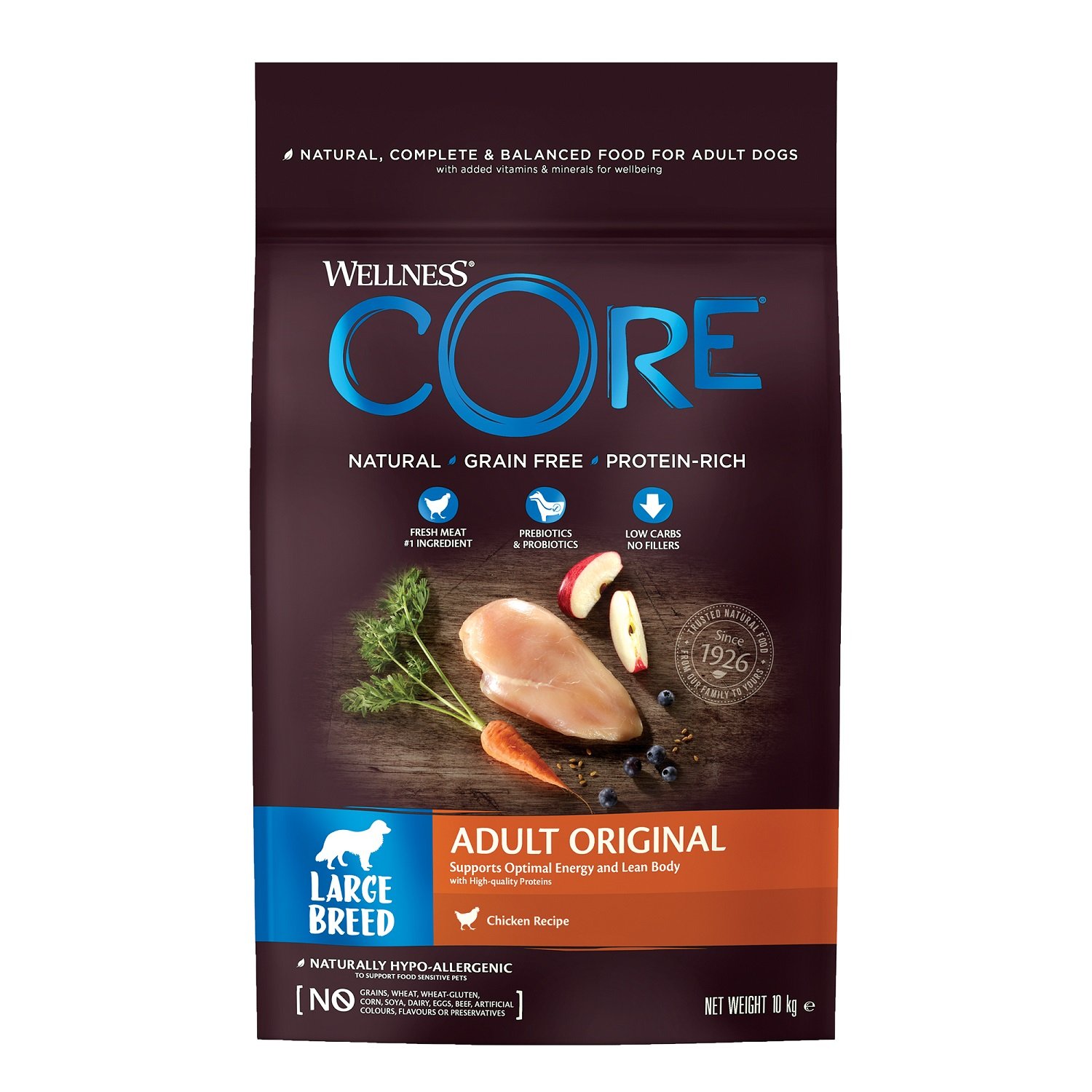 WELLNESS CORE Original Croquettes au poulet pour chien de grande race