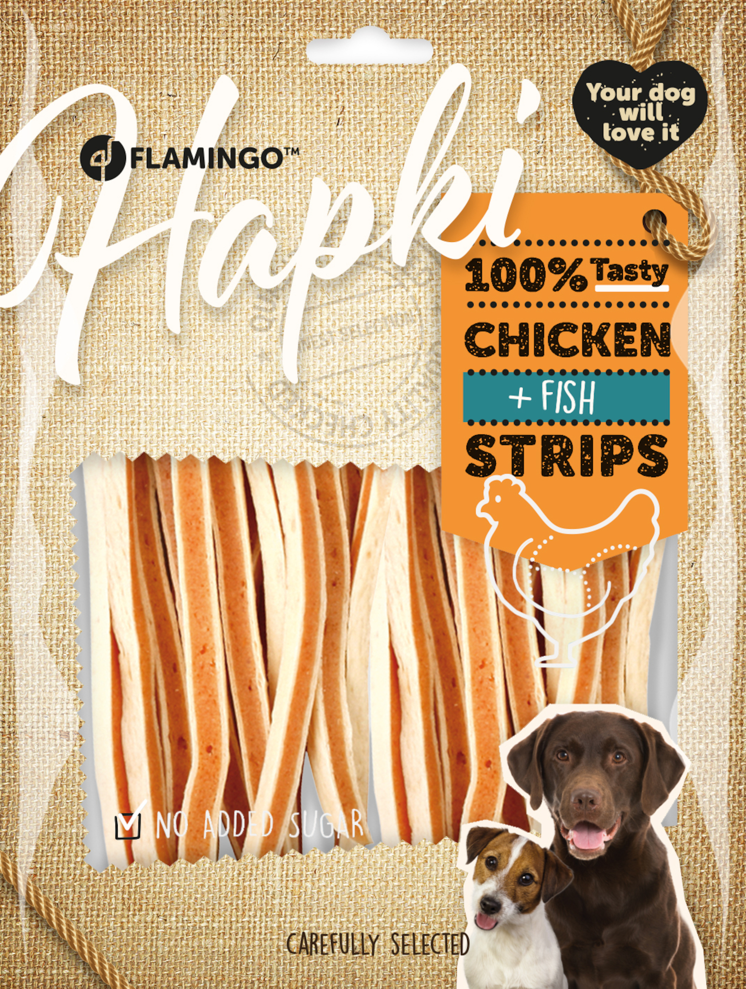 Friandise pour chien HAPKI Sushi Poulet et Poisson