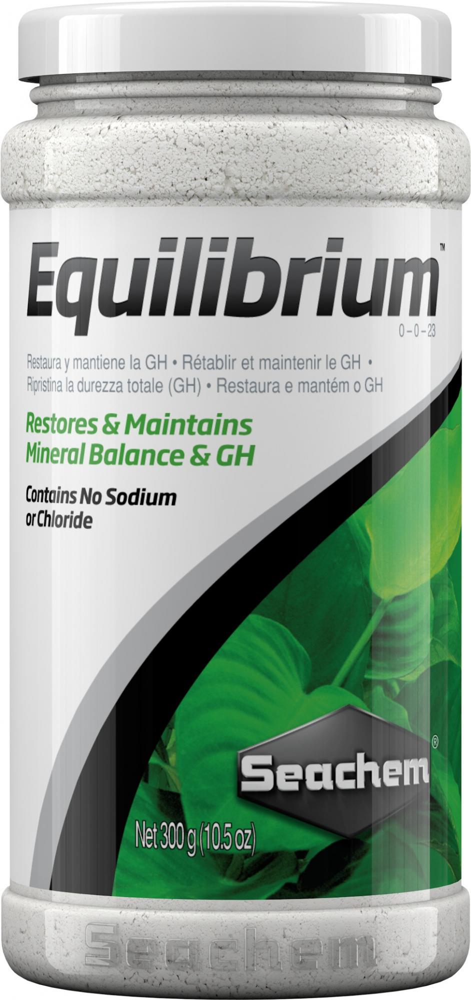 Seachem Equilibrium Bewahrt das Mineralgleichgewicht in einem bepflanzten Aquarium