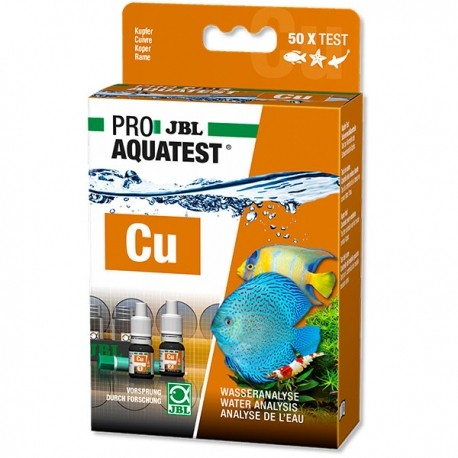 JBL Cu Test - Kupfertest für Süß- und Meerwasser