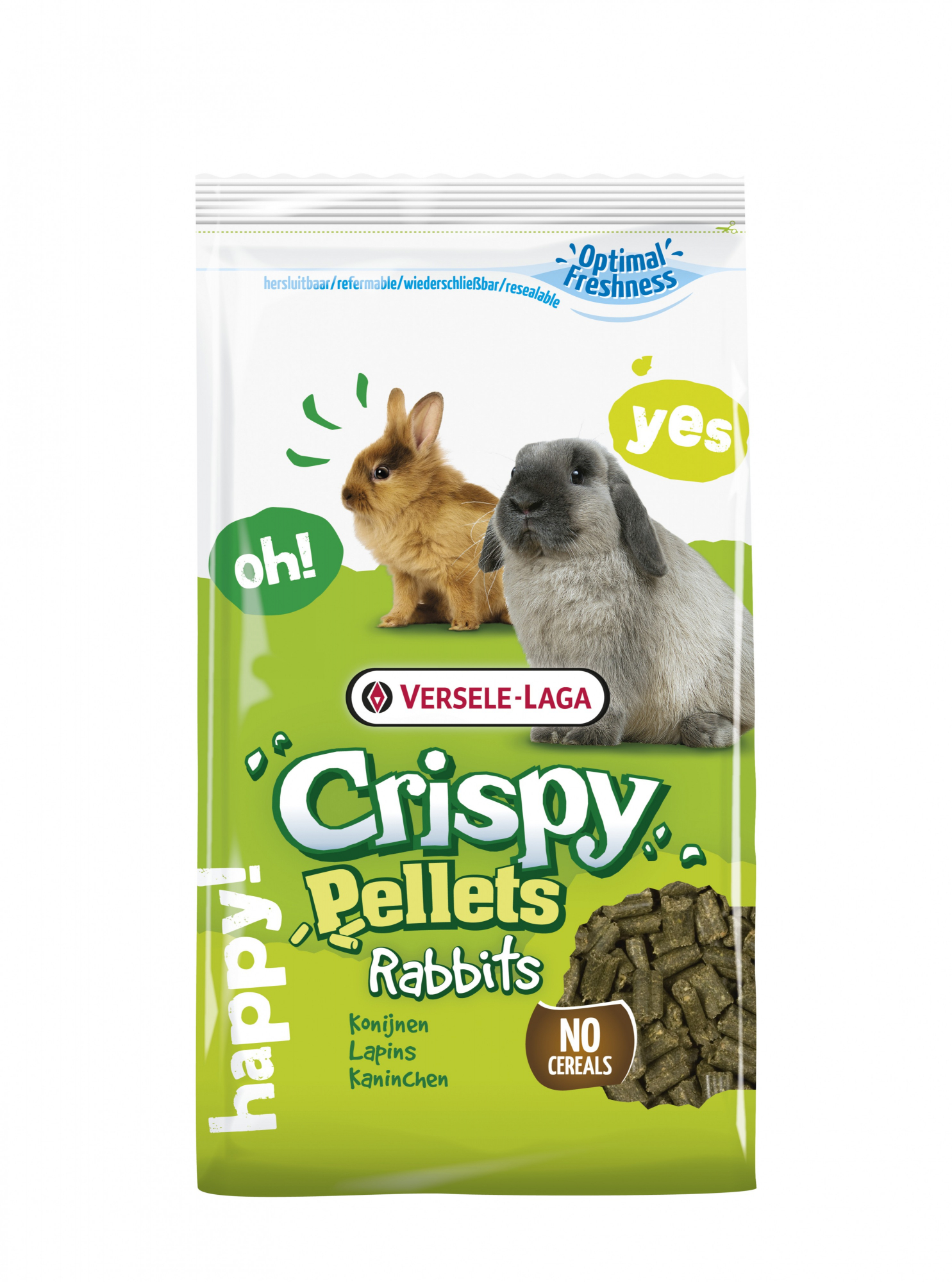 Versele Laga Crispy Pellets Rabbits Granulato completo per conigli