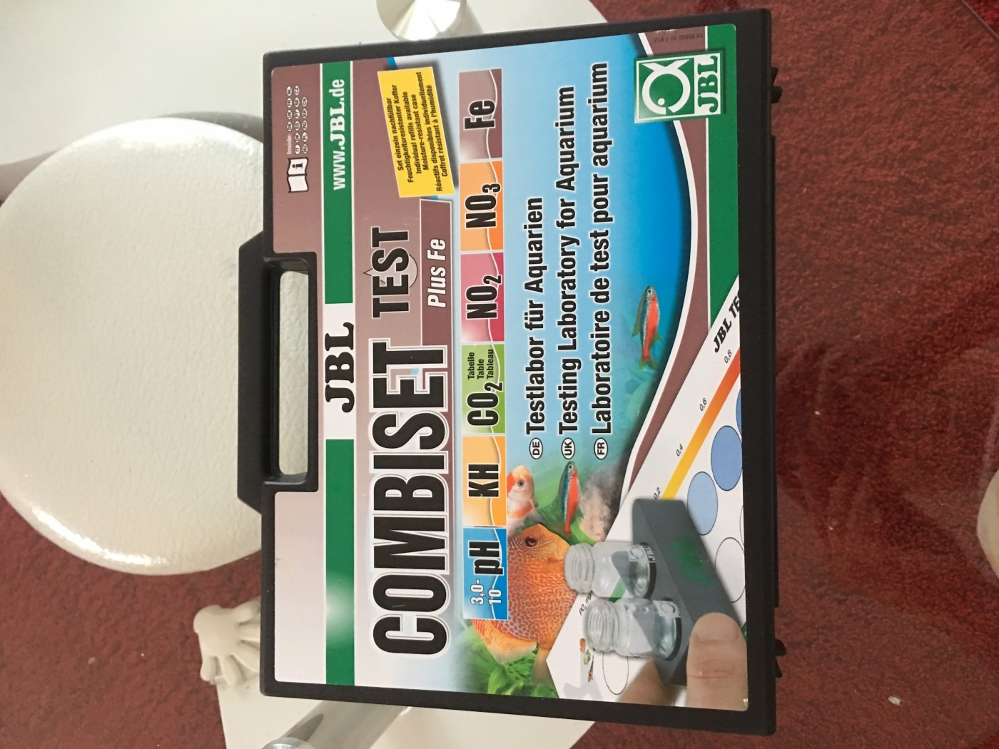 JBL Kit Combiset Test Plus Fe coffret de 6 tests des principaux par