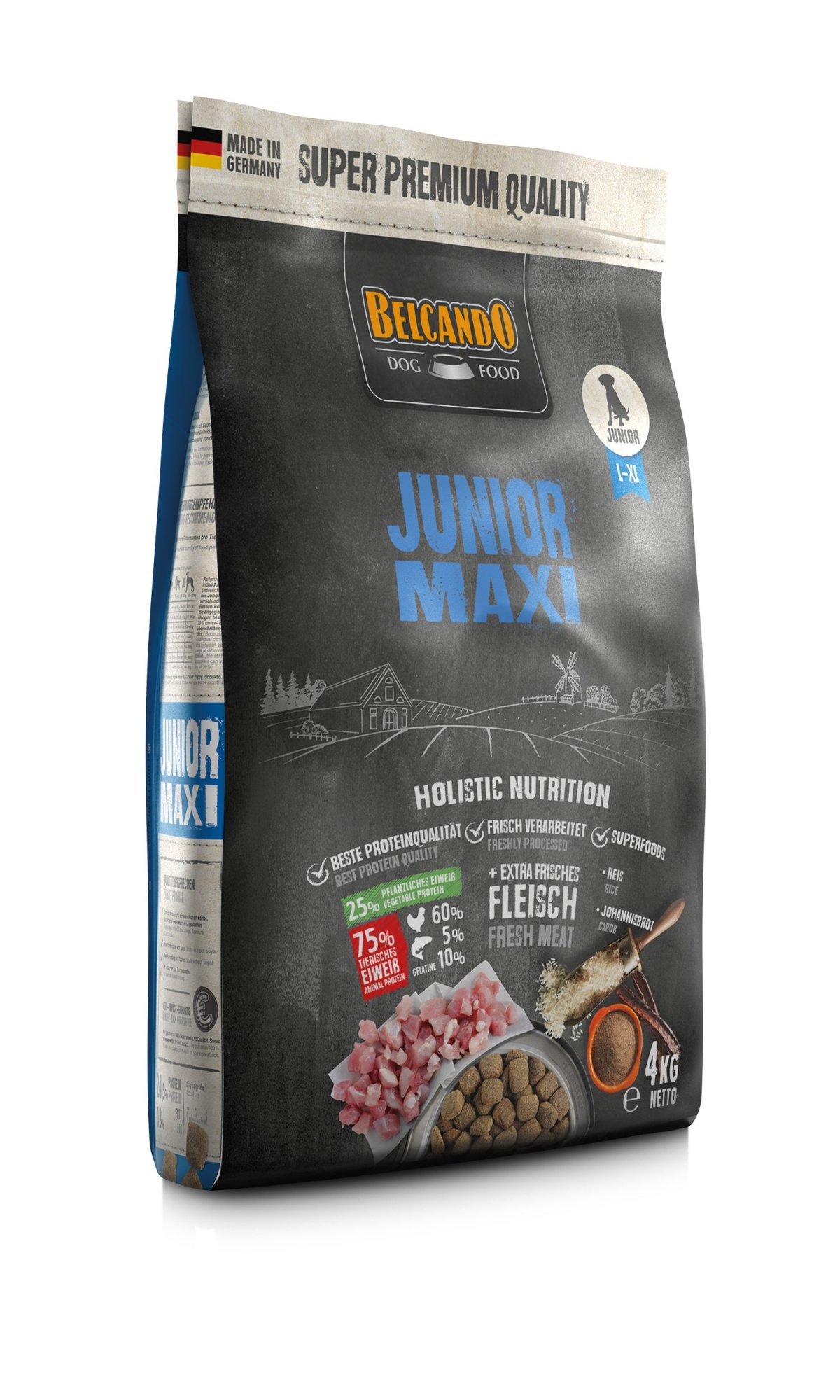Belcando Junior Maxi Ração seca sem cereais para cachorros de raças grandes