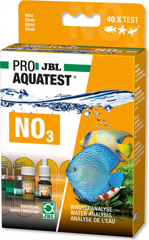 JBL Teste nitrate NO3 para aquário de água doce e ágia do ma