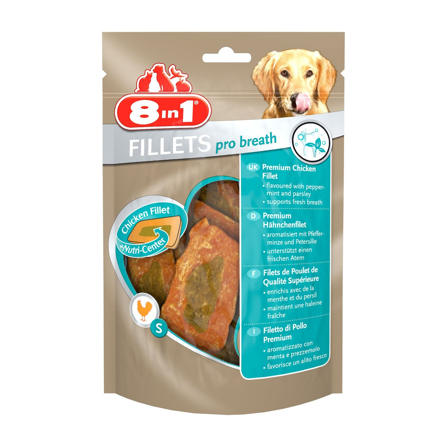 Friandises 8in1 Fillets Pro Breath