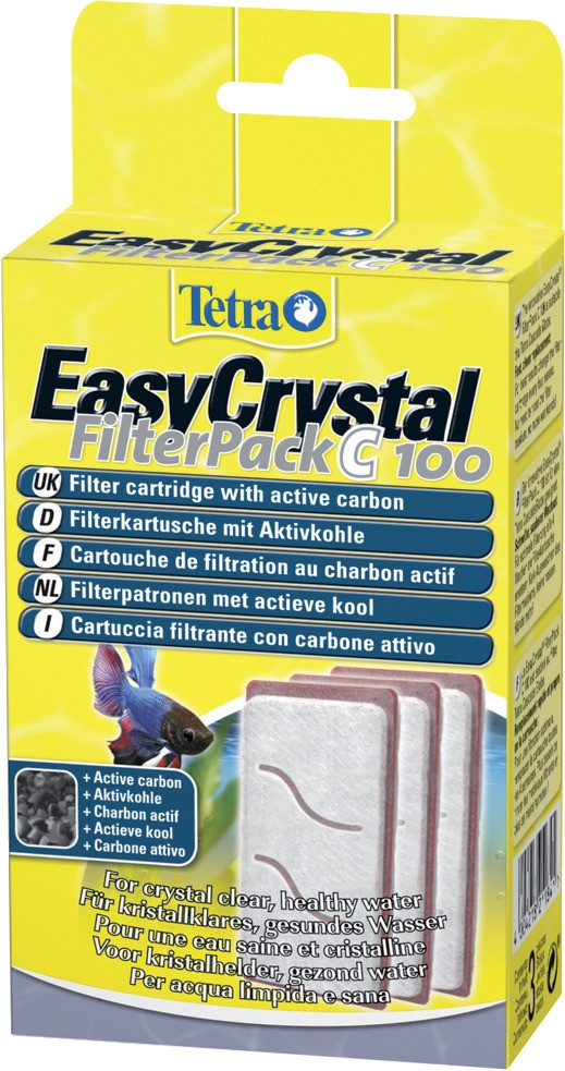 Recambio para filtro de acuario EasyCrystal FilterPack C 100 para Cascada Globe 