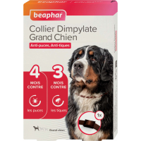  Collar antiparásitos antipulgas y garrapatas perros grandes con Dimplylate 