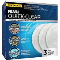 Fluval Ouate extra fine pour filtre FX4, FX5 et FX6, paquet de 3 