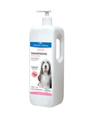 Francodex Shampoo pelo lungo 1 litro & 250 ml