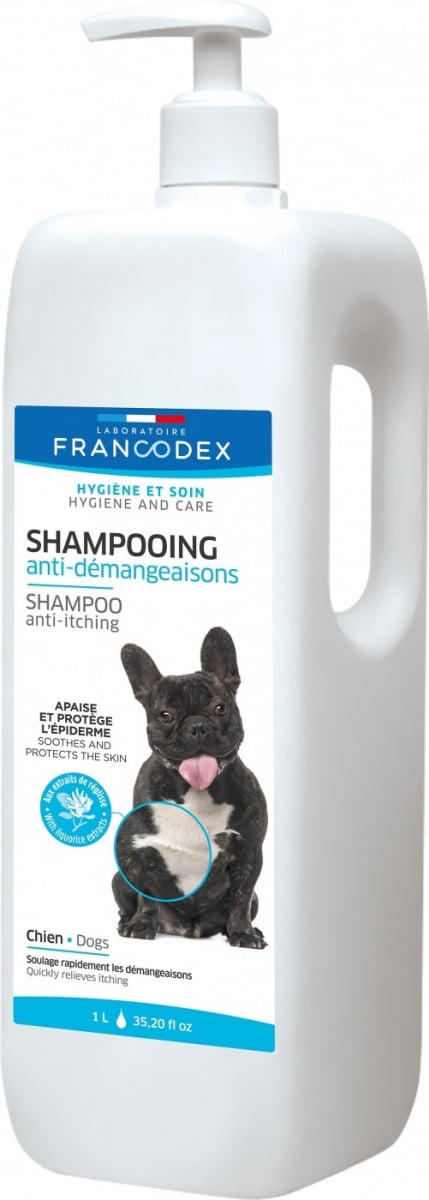 Francodex Shampooing Anti-Démangeaisons pour chien