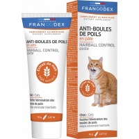 Francodex Anti-Boules de Poils en Pâte - pour chats de + de 6 mois
