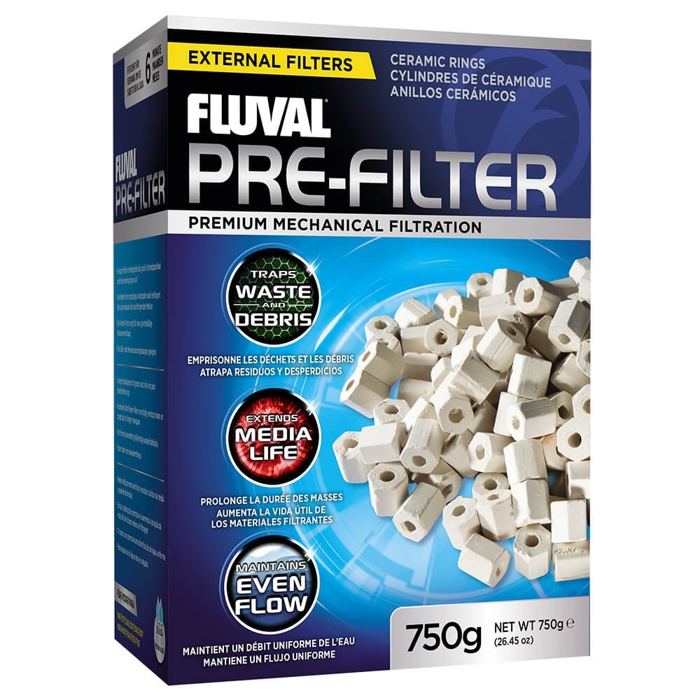 Fluval Pre-Filter Anillos cerámicos para filtración mecanica