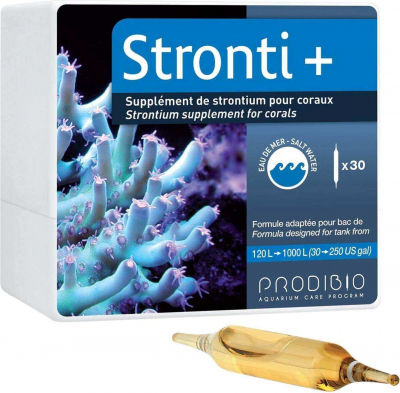 Prodibio Stronti+ Supplément de strontium pour aquarium récifal