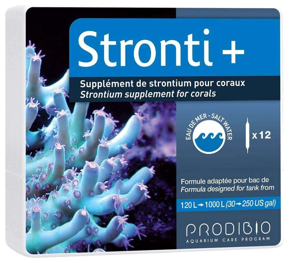 Prodibio Stronti+ Supplemento di stronzio per acquario con coralli