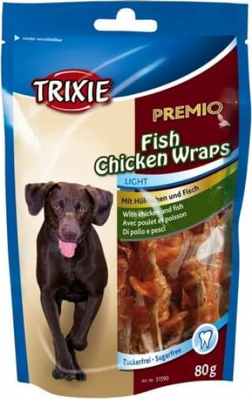 PREMIO Friandises pour chien Fish Chicken Wraps