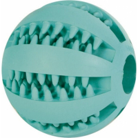 Denta Fun Mintfresh Baseball voor honden, natuurlijk rubber, ø 5 cm