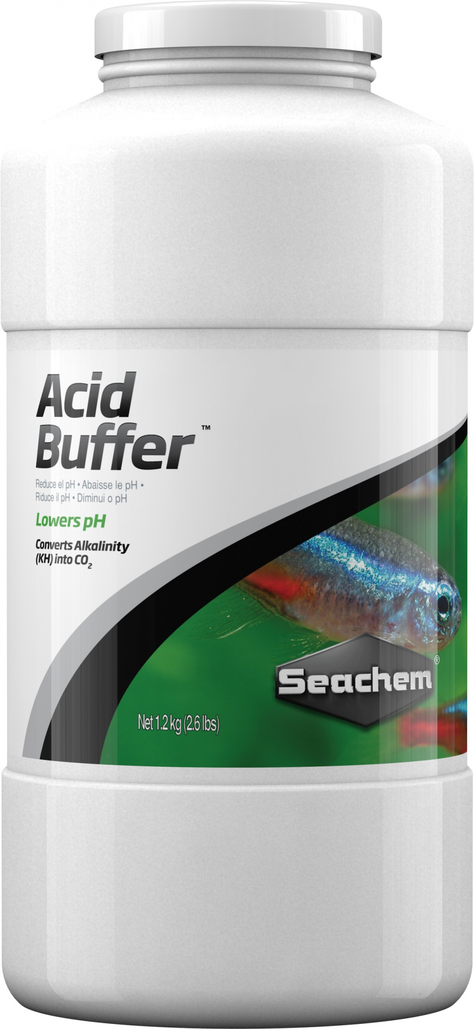 Acid Buffer - SEACHEM - disminución, del PH
