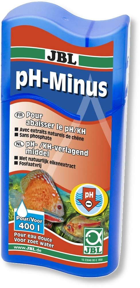 JBL pH-Minus Biocondizionatore per l'abbassamento del pH negli acquari d'acqua dolce