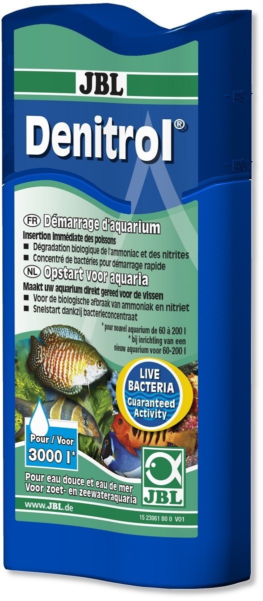 JBL Denitrol Bactérias Purificador de água para aquário