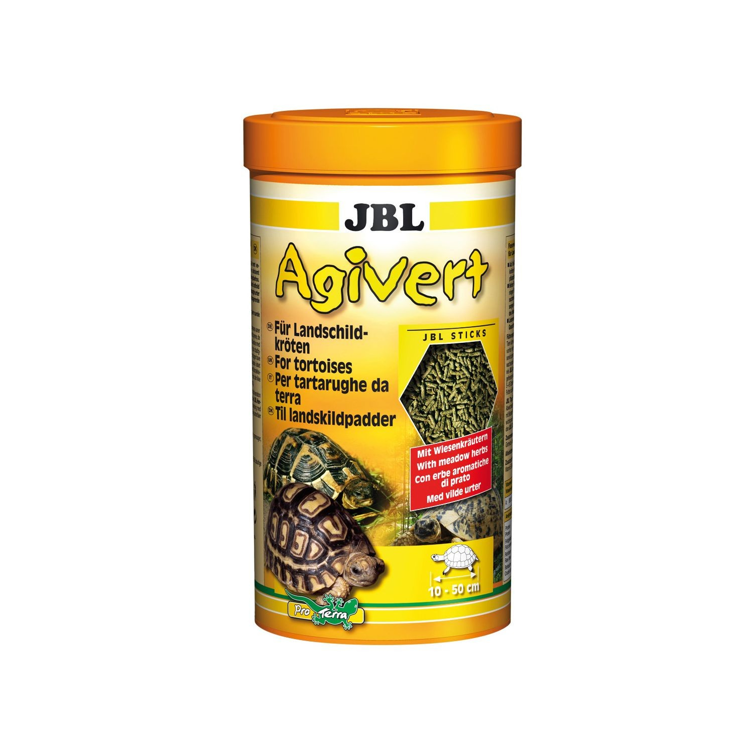 JBL Agvert Alimentação em grão para tartarugas terrestres