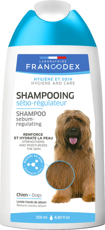 Shampoing Sebo-Regulateur pour chien FRANCODEX