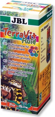 JBL TerraVit fluid Liquide multivitaminé pour animaux de terrariums