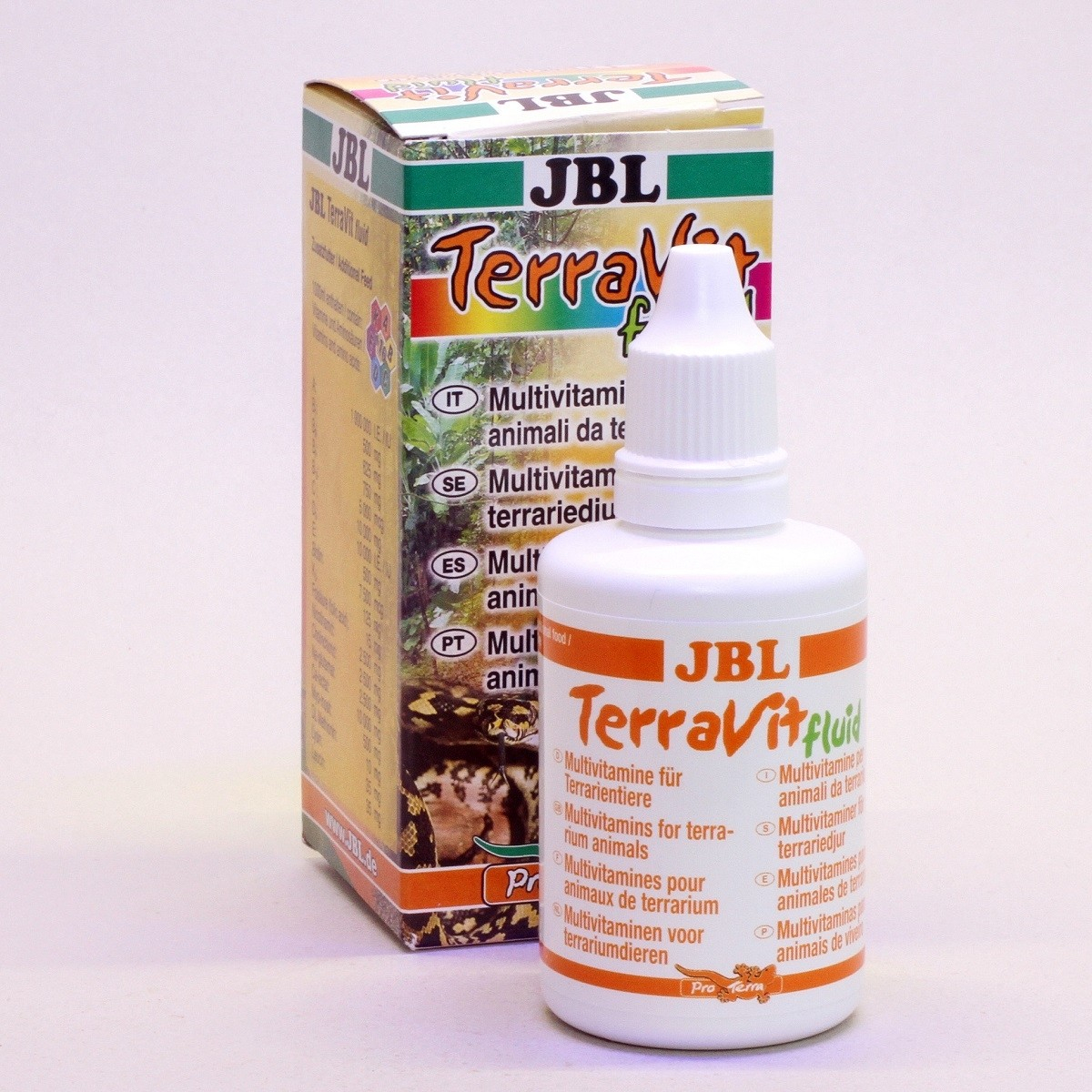 JBL TerraVit fluid Liquido multivitaminico per animali da terrario