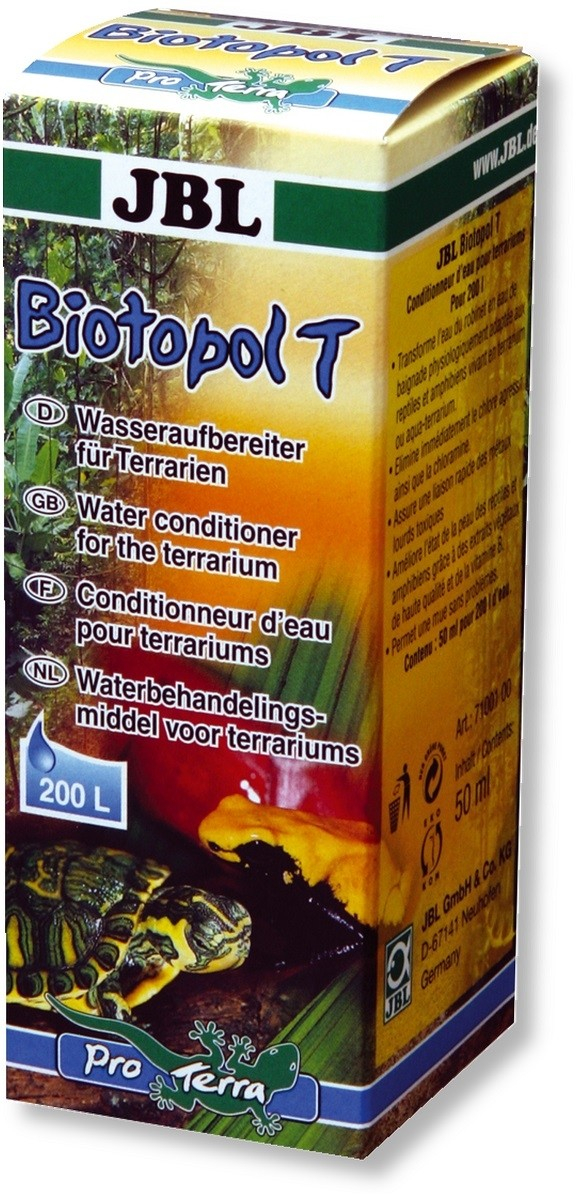 JBL Biotopol T Condicionador de água para terrários