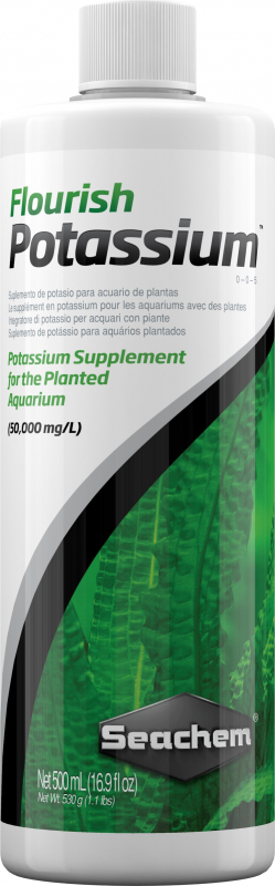 Potasio para plantas acuáticas - Flourish Potassium