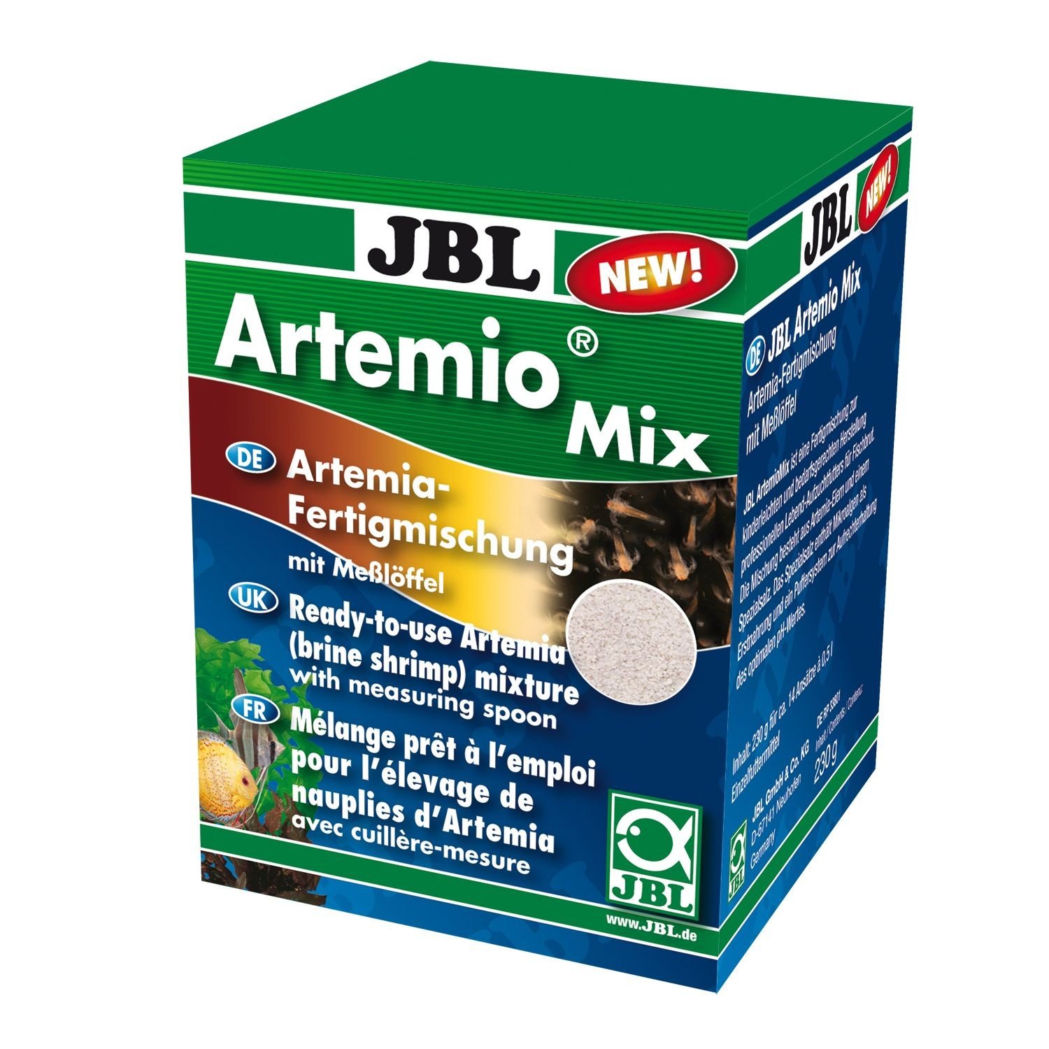 JBL Artemio Mix Mezcla de huevos de artemia y sal para mezclar