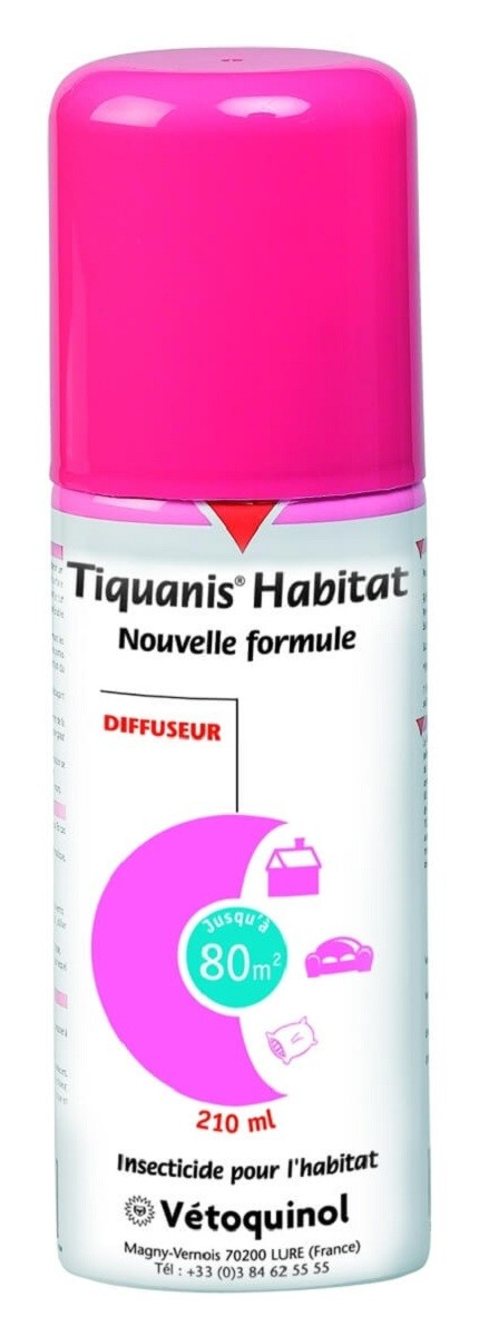 Spray Tiquanis Habitat Vaporizzatore 210ml