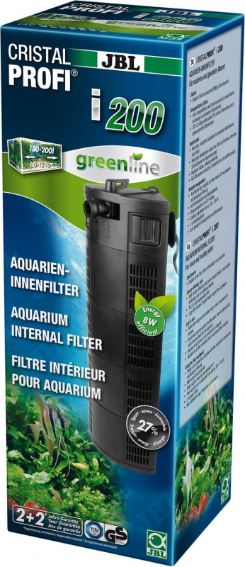 Filtre interne Cristal I 200 Greenline pour aquarium de 130 à 200L