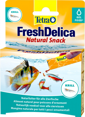Tetra FreshDelica Krill pour poissons tropicaux