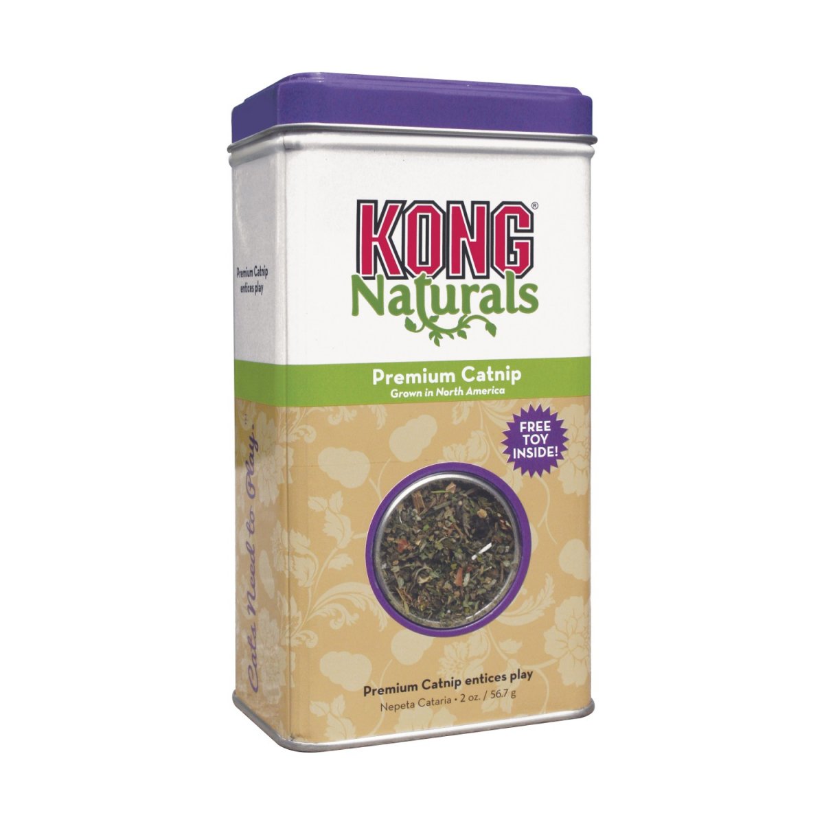 KONG Naturals Premium Catnip para gatos - 56gr -
