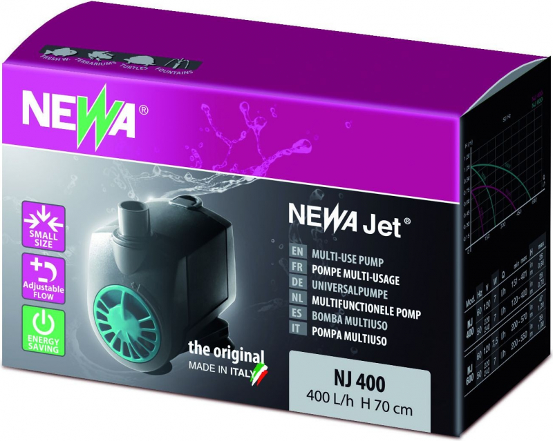 NEWA Bomba NewJet NJ400 caudal de 120 a 400 l/h