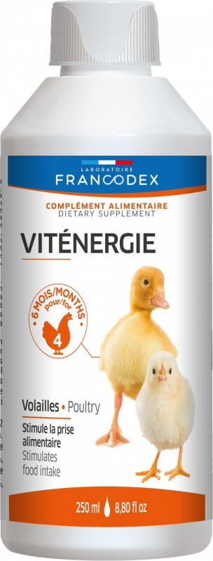 Francodex Viténergie Complemento alimentare pollame 250ml
