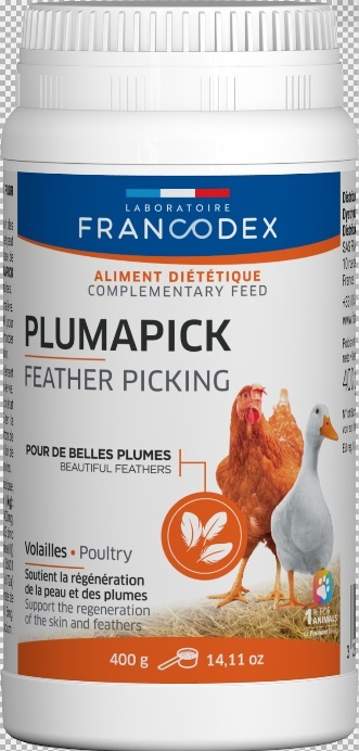 Francodex Plumapick 250g - Alimento mineral aves e palmípedes