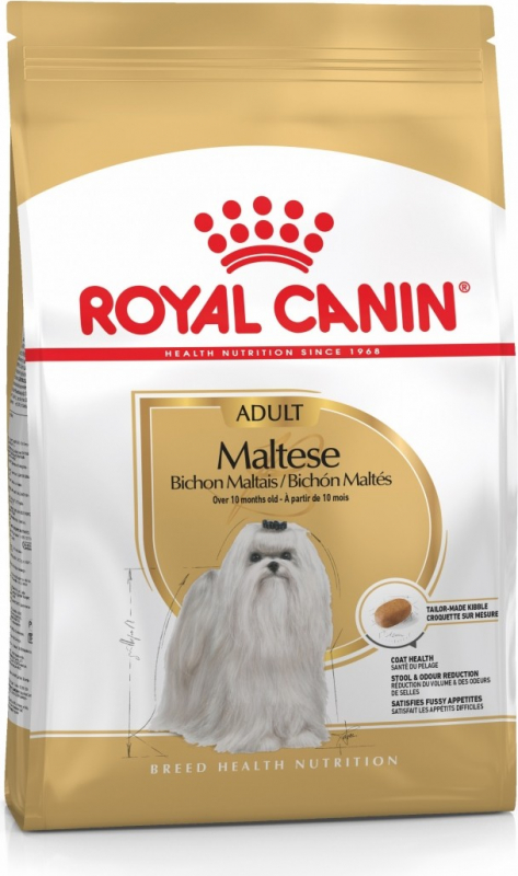 Royal Canin Bichon Maltais Adult - Especial pelo largo blanco y suave - 1,5 kg 